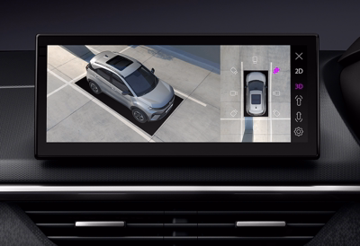 360⁰ Surround View System with Front Parking Sensor