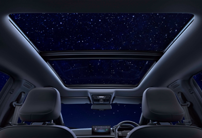Voice Activated Panoramic Sunroof