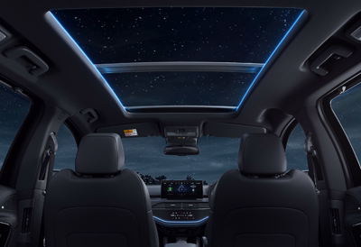 Wide Panoramic Sunroof