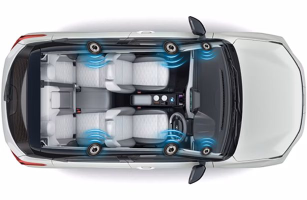 4 Speakers + 2 Tweeters