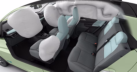 6 Airbags as standard