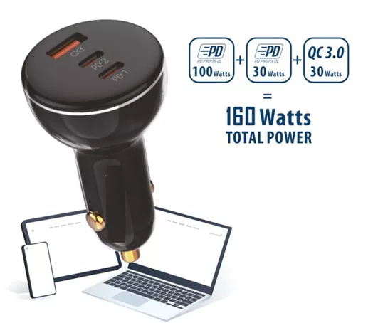 Car Charger 160 Watt