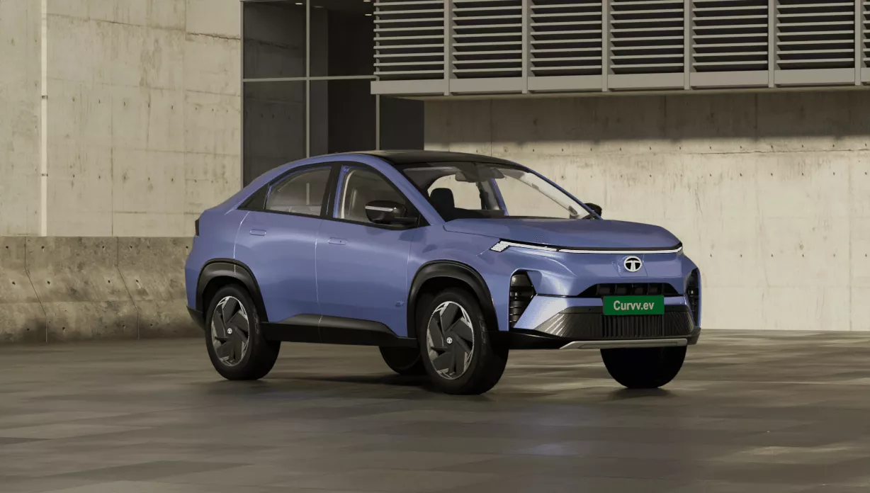 Tata Curvv.ev 2025 | Sleek Electric SUV Coupé @ ₹17.49 Lakhs
