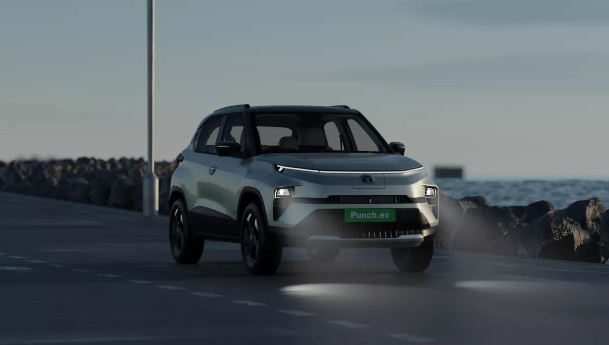 tata punch ev design