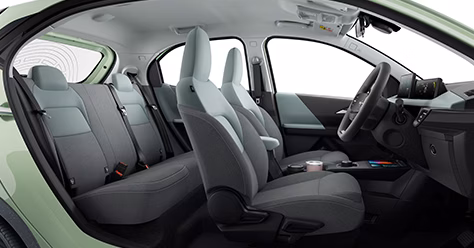 Premium Melange fabric seats