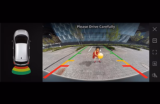 HD Rear View Camera with guidelines
