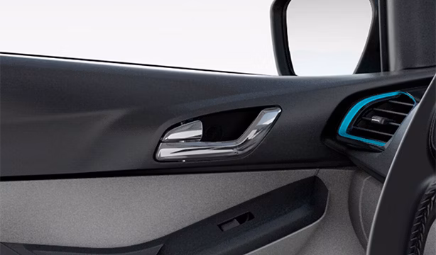 Chrome inner door handle