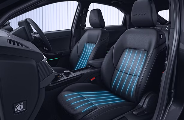 Advanced Comfort Seats with Ventilation