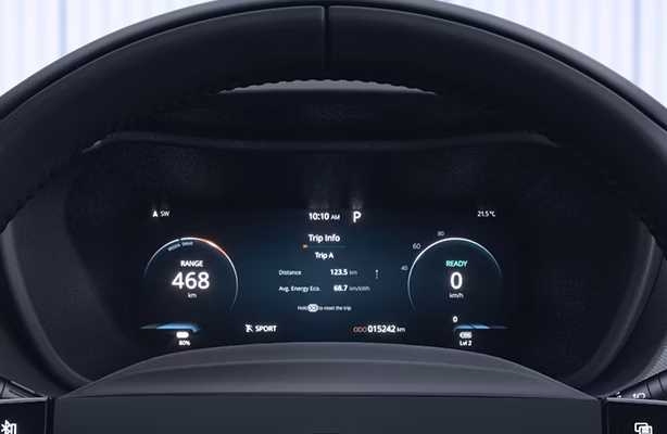 26.03 cm (10.25") Digital Cockpit