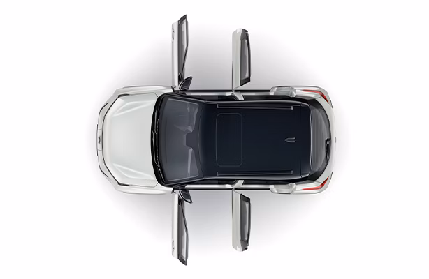 90 degree Opening Doors