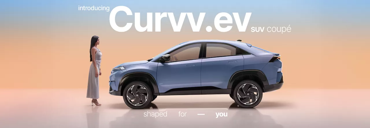 Curvv.ev SUV Coupé Banner Image