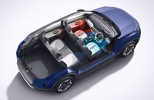 Dual Zone Automatic AC