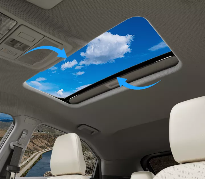 Voice assisted sunroof