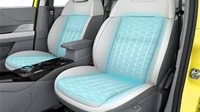 Front Ventilated and Leatherette Seats