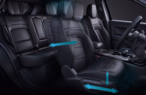 6-Way Powered Memory Driver Seat