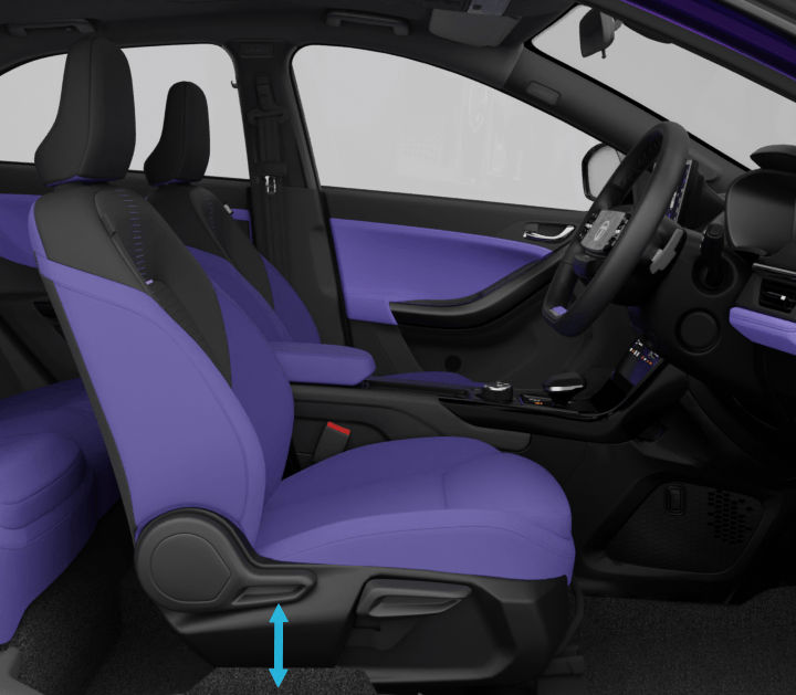 Height Adjustable Driver Seats
