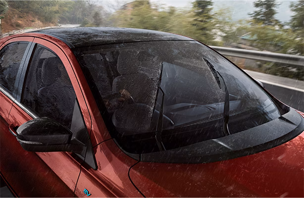 Rain sensing wipers
