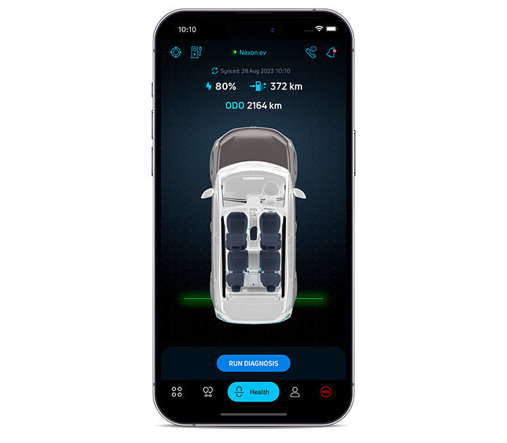 ZConnect connected car suite with smartphone connectivity