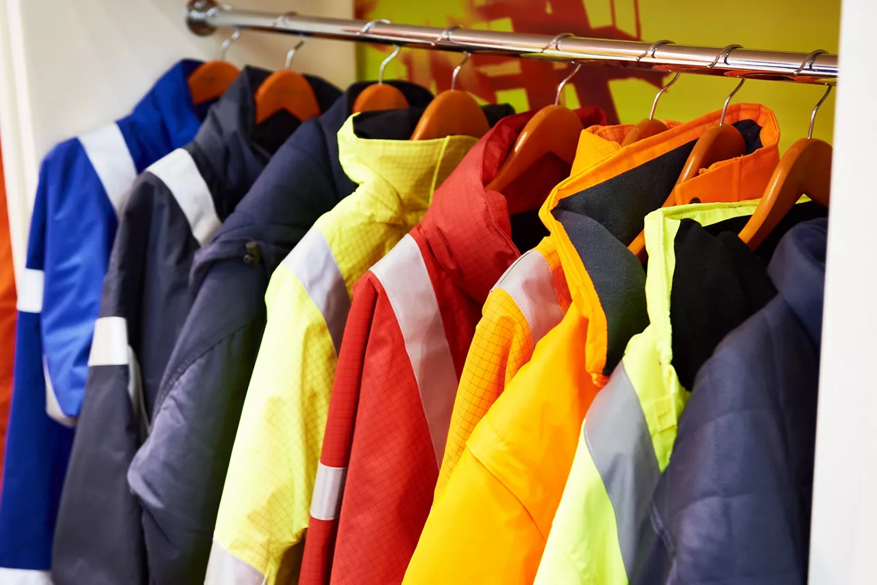 Jackets for workwear for builders and manufacturers