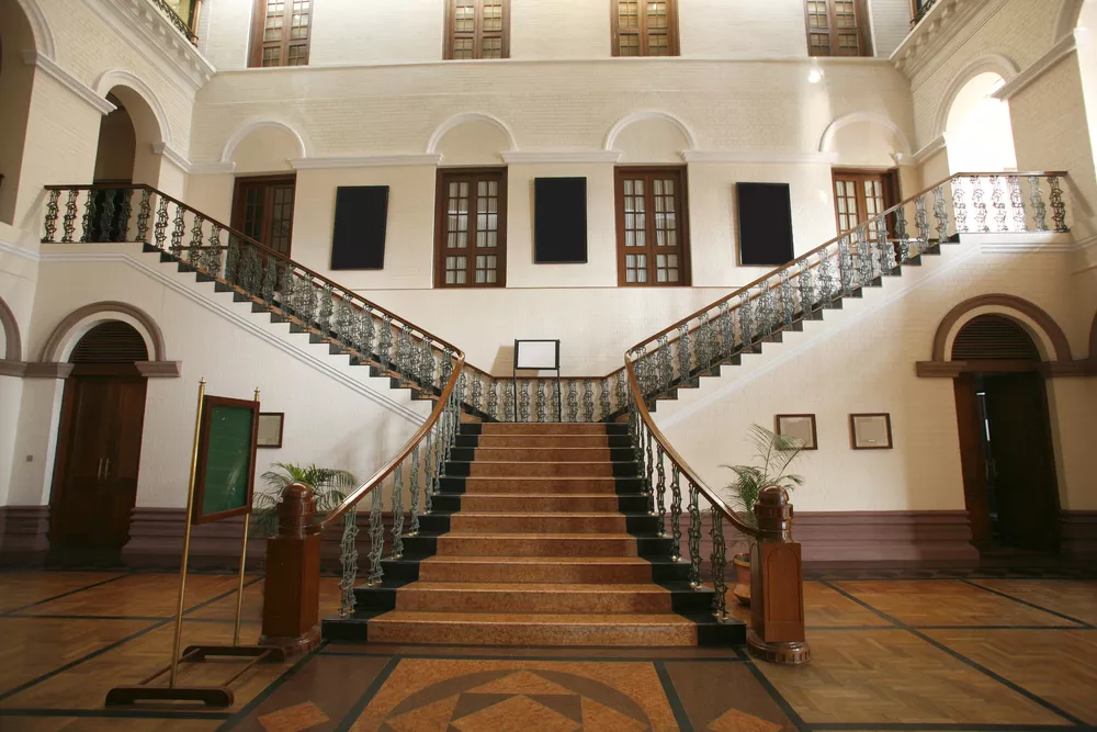 Palace stair interior