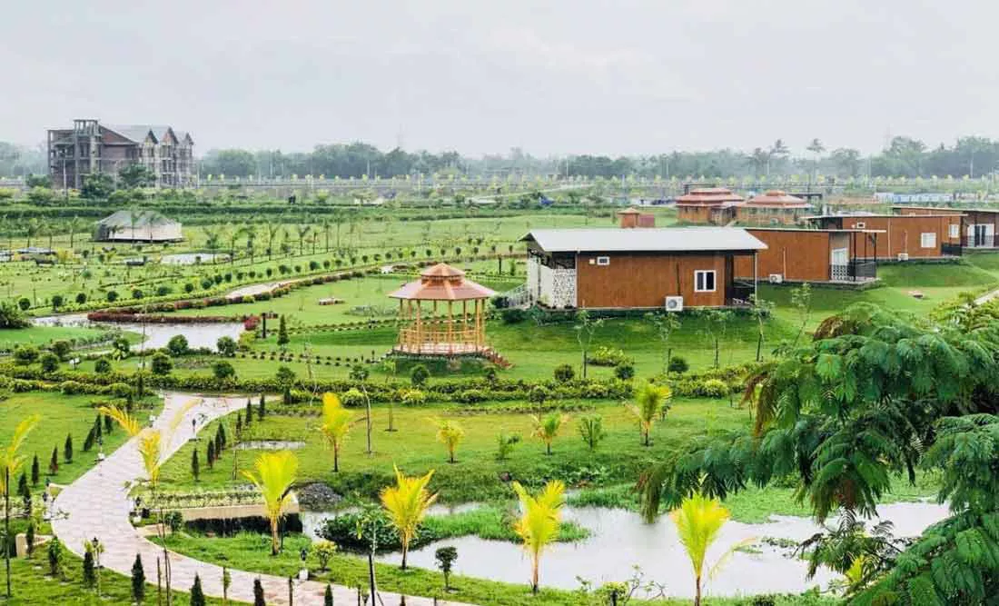 Resort cottages