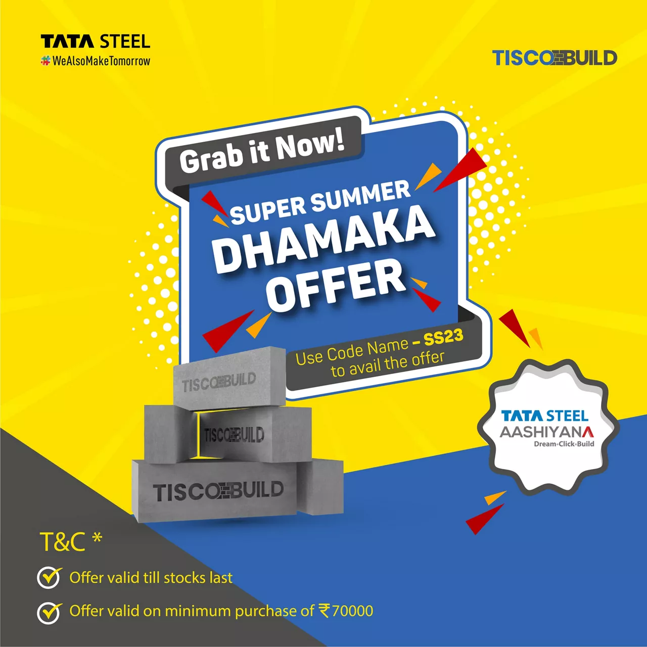 Tiscobuild offer 
