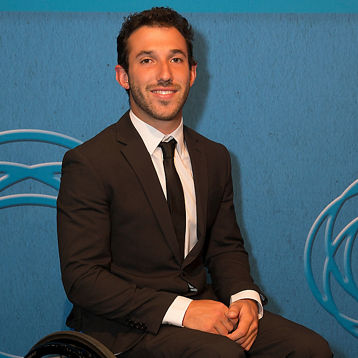 Adam Kellerman attends a tennis event
