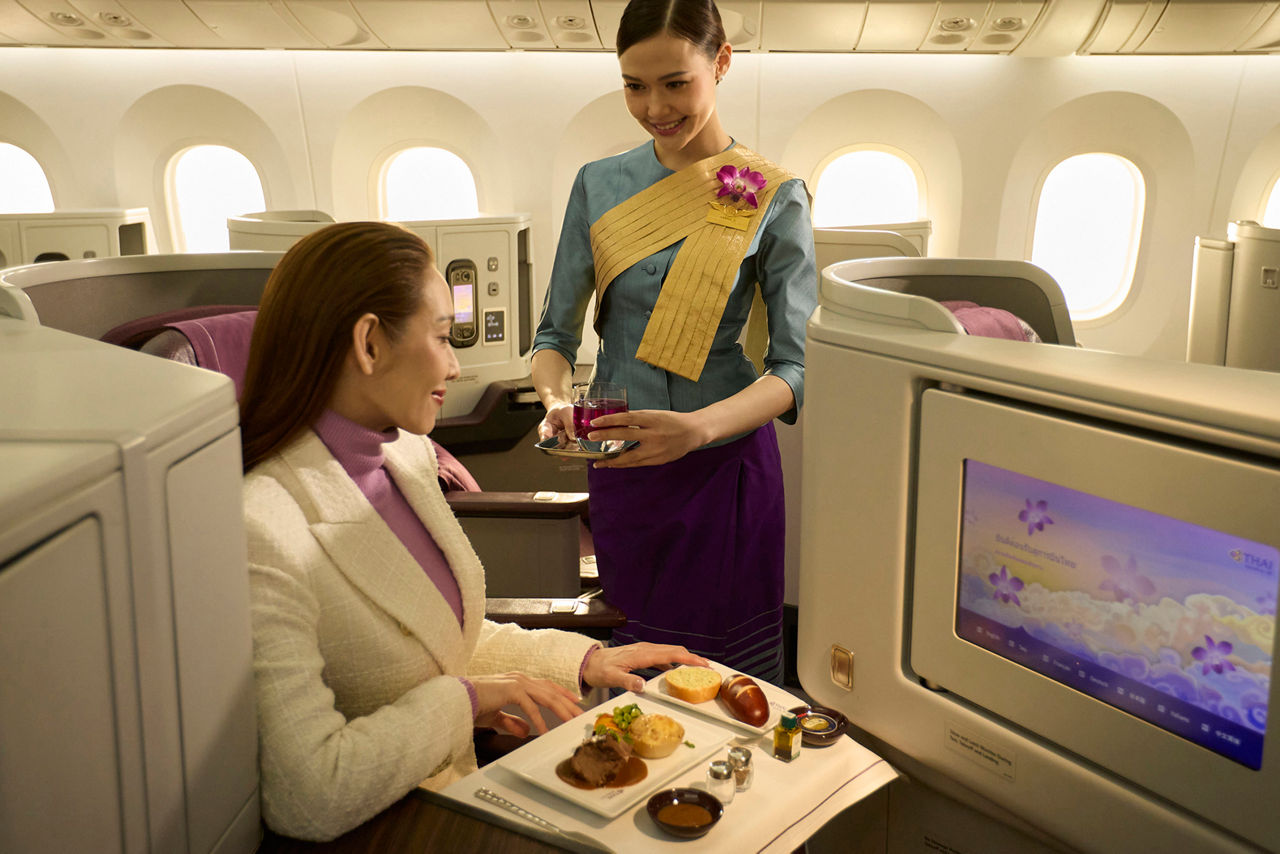 Savor the Finest Flavors at 35,000 Feet
