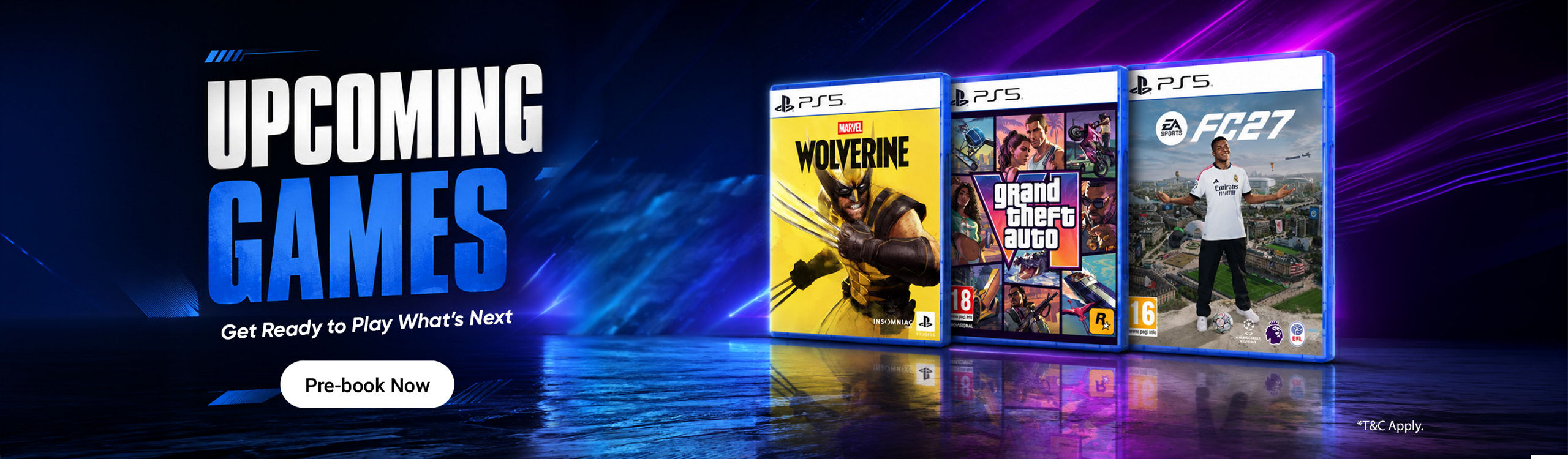 upcoming gamnes 