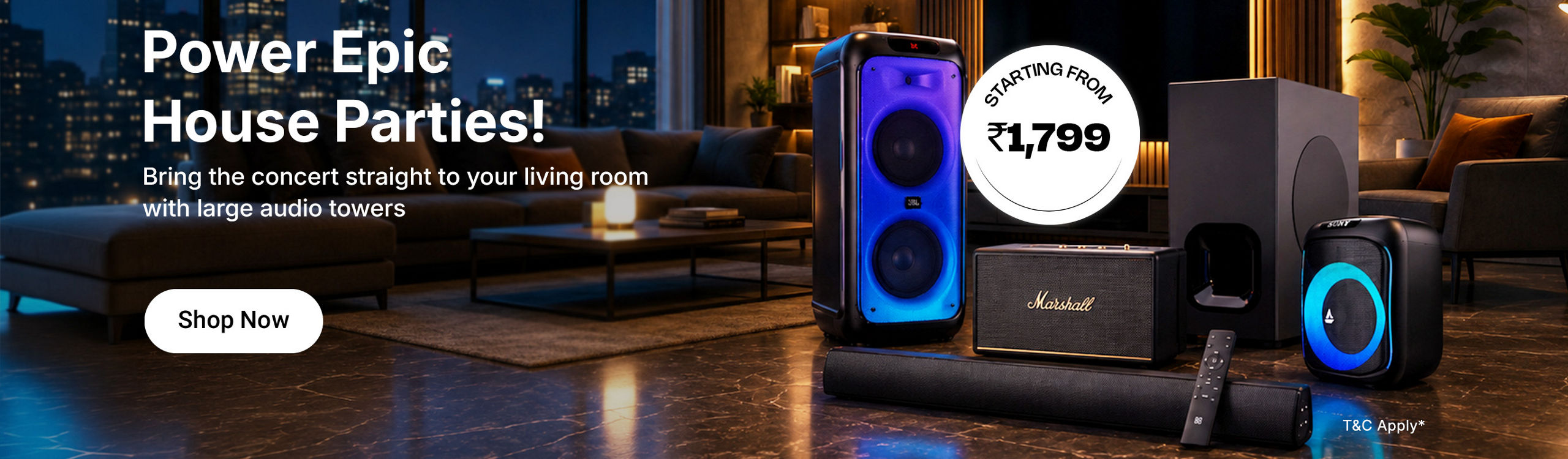 Large audio