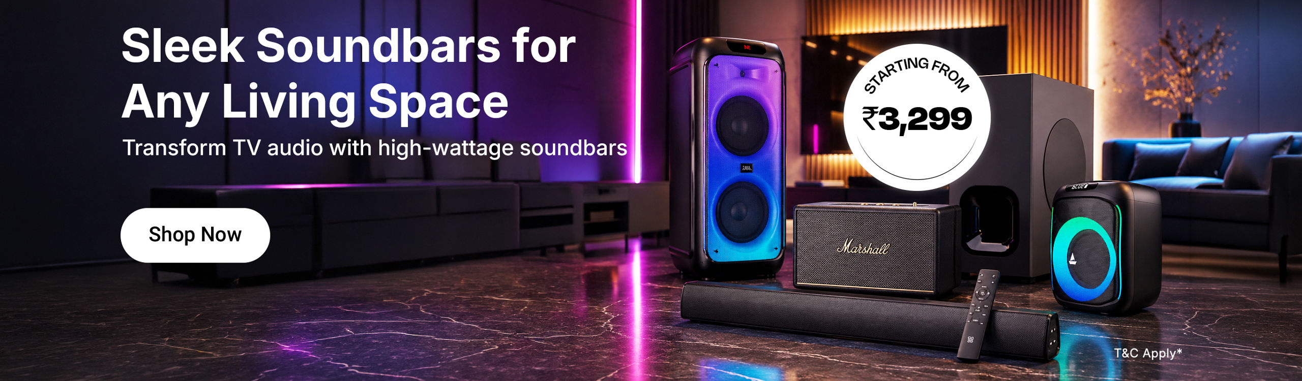 Large audio