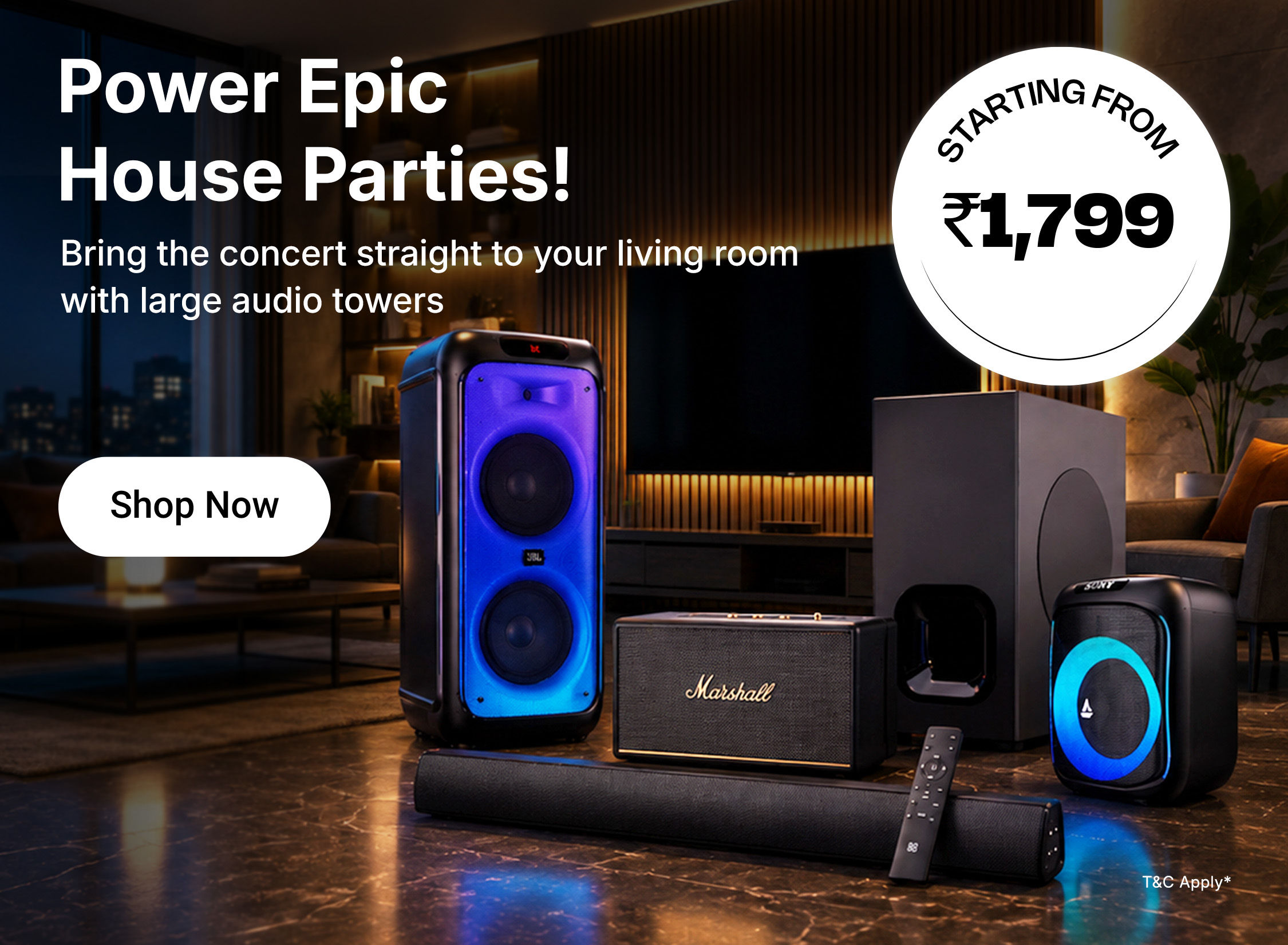 Large audio