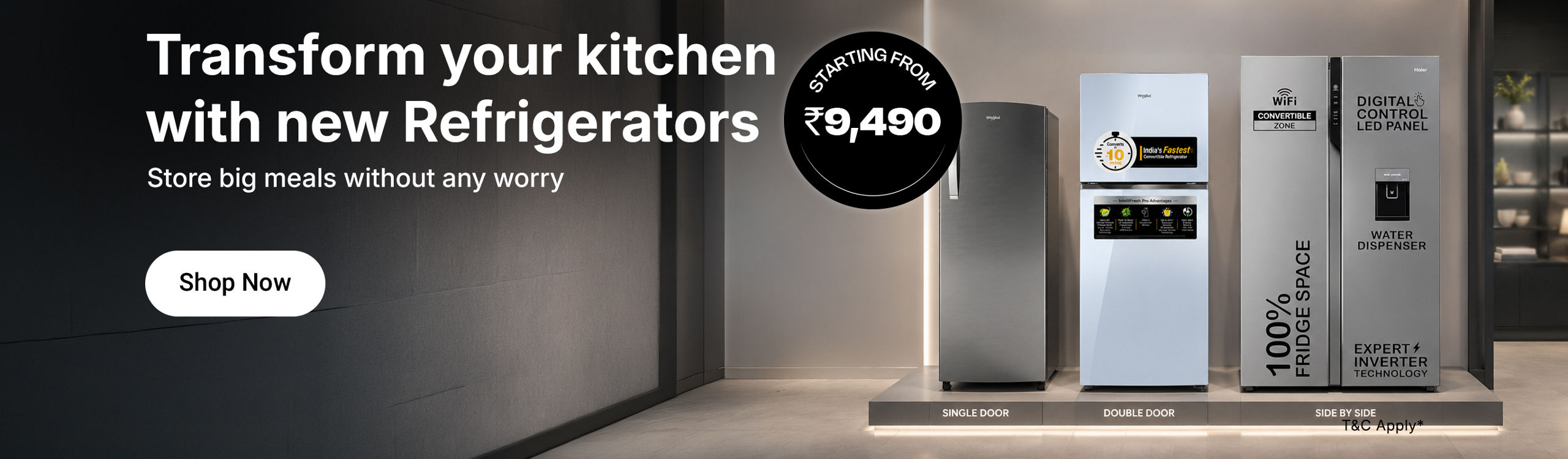 Large appliance