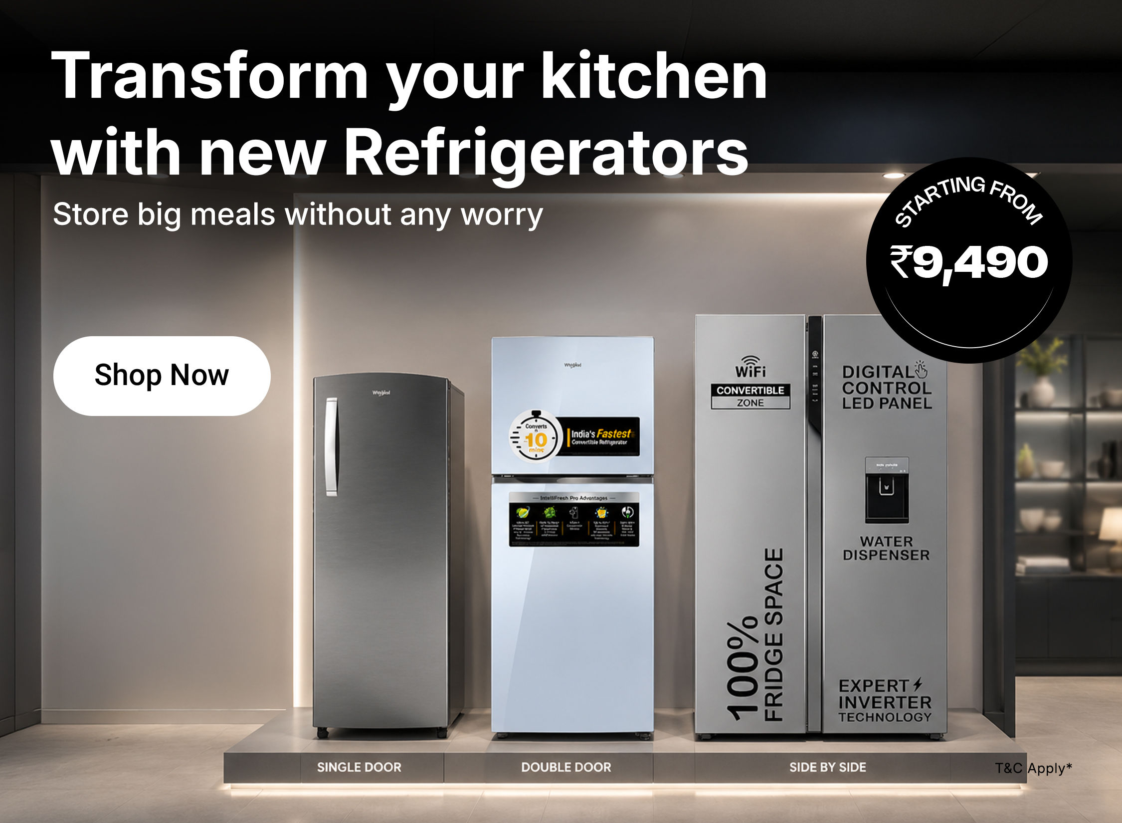 Large appliance
