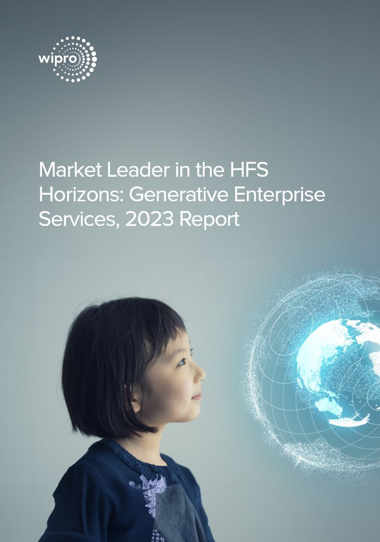 Market Leader in the HFS Horizons: Generative Enterprise Services, 2023 Report