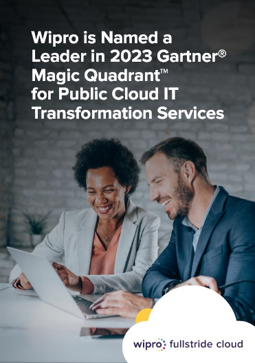 Wipro is Named a Leader in 2023 Gartner Magic Quadrant for Public Cloud IT Transformation Services