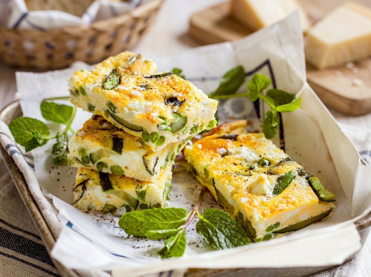 Asparagus & Feta Frittata