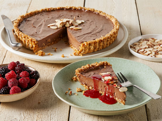 Avocado Chocolate Tart