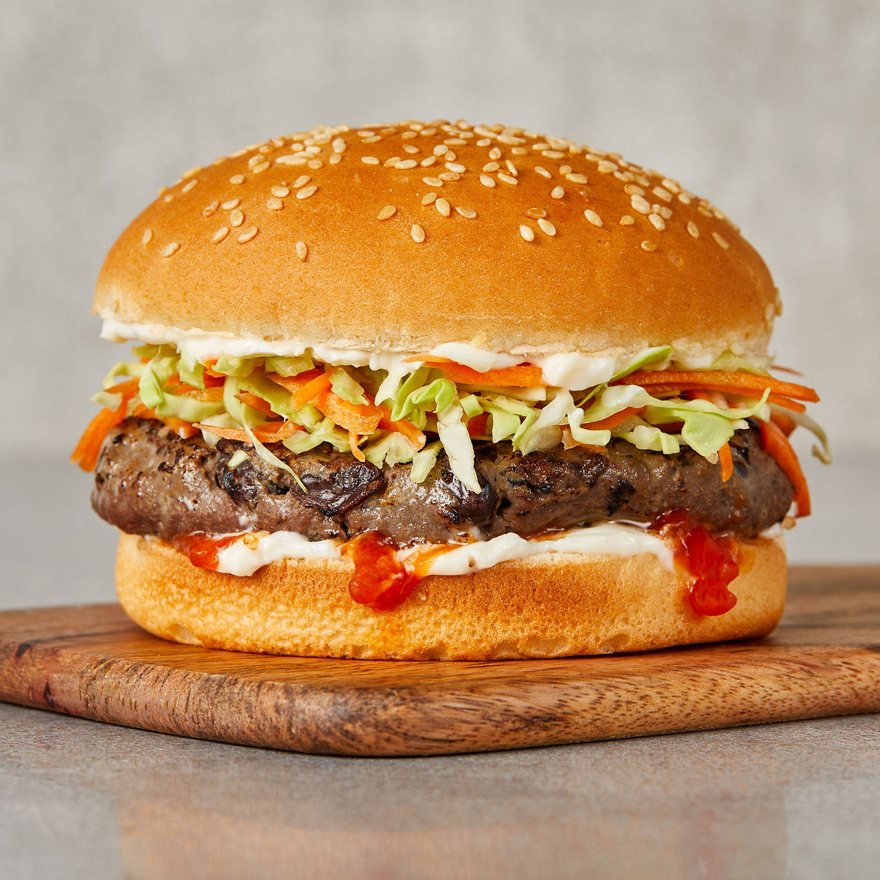 Beef & Black Bean Burgers