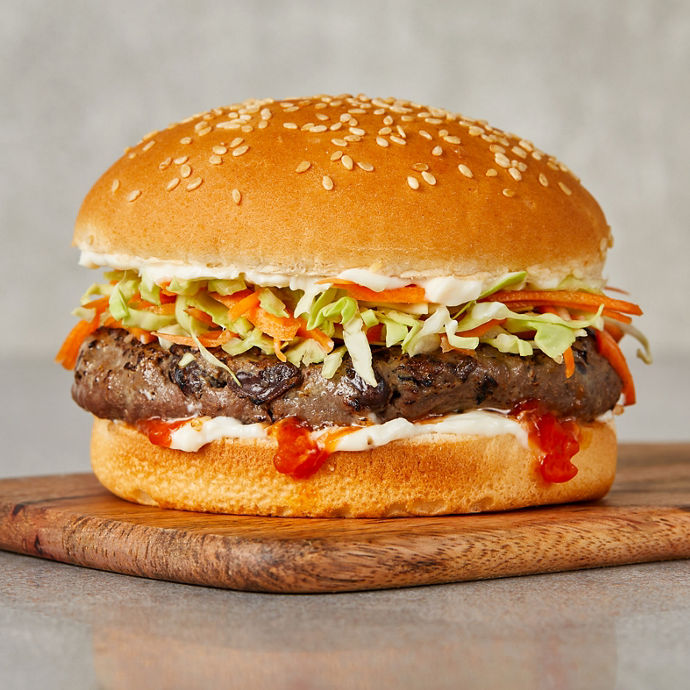 Beef & Black Bean Burgers