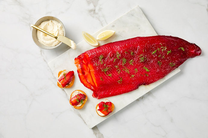 Beetroot Gravlax