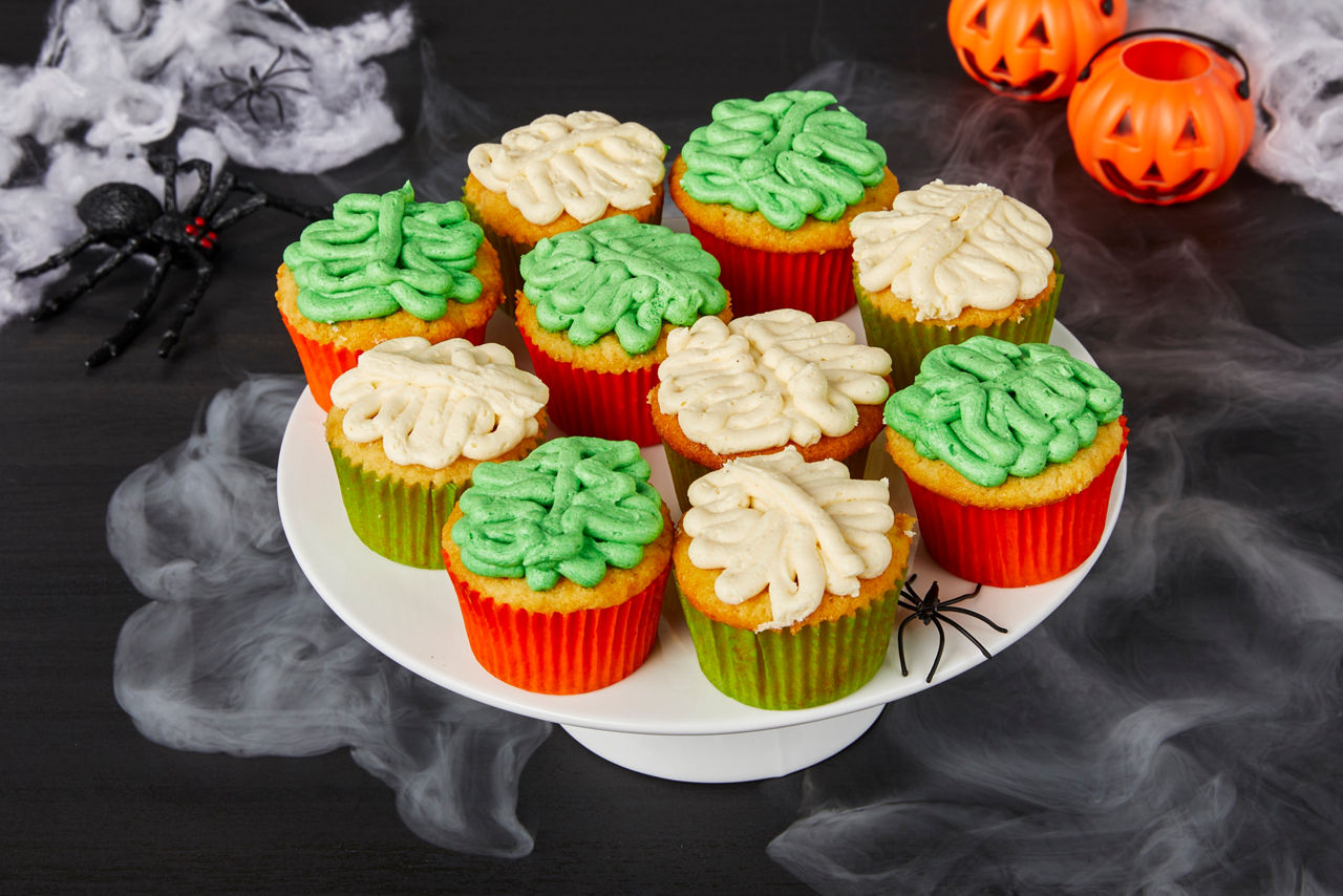 Brain Cupcakes