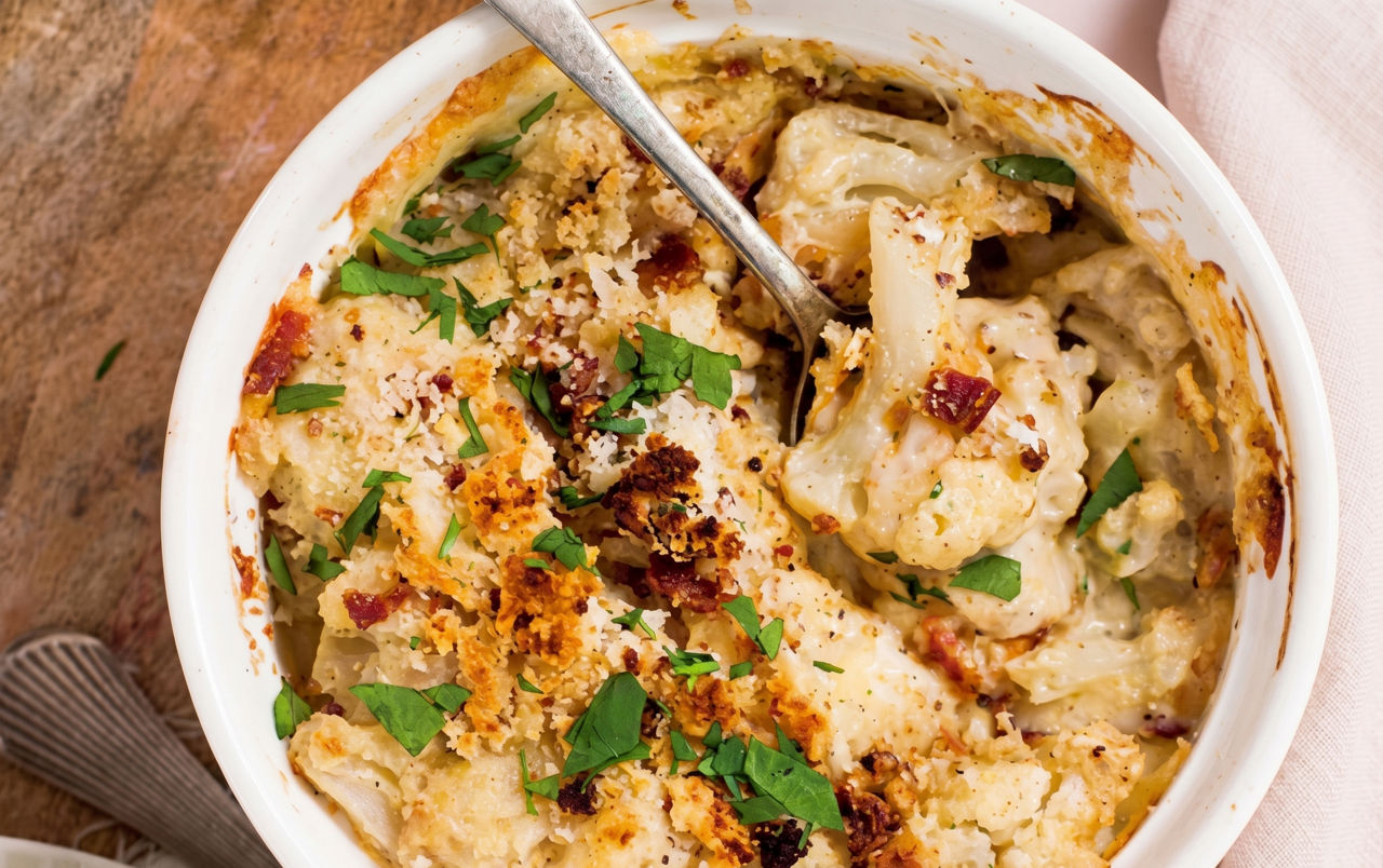 Cauliflower 'Mac' & Cheese
