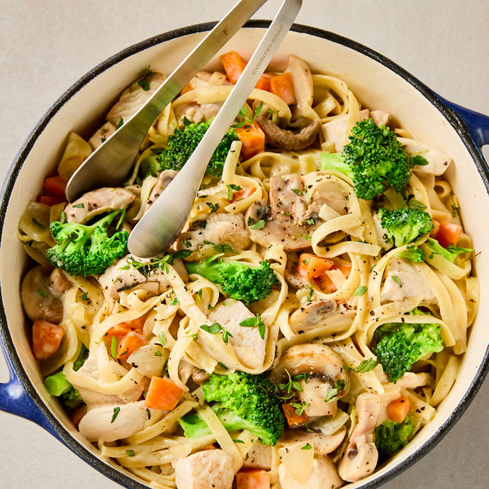 Chicken & Mushroom Alfredo