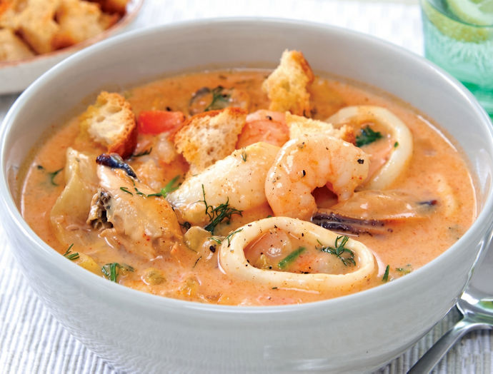 Classic Seafood Chowder