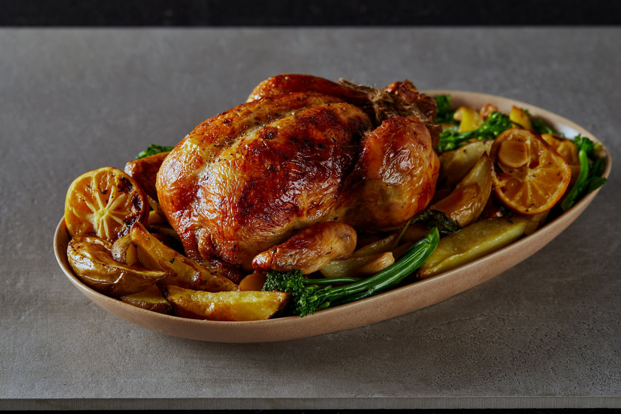 Garlic & Sage Roast Chicken
