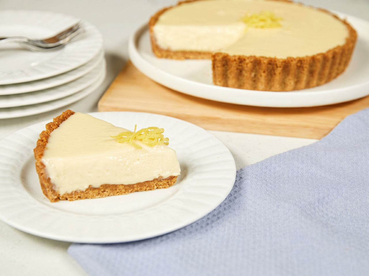 Gingernut Lemon Cheesecake