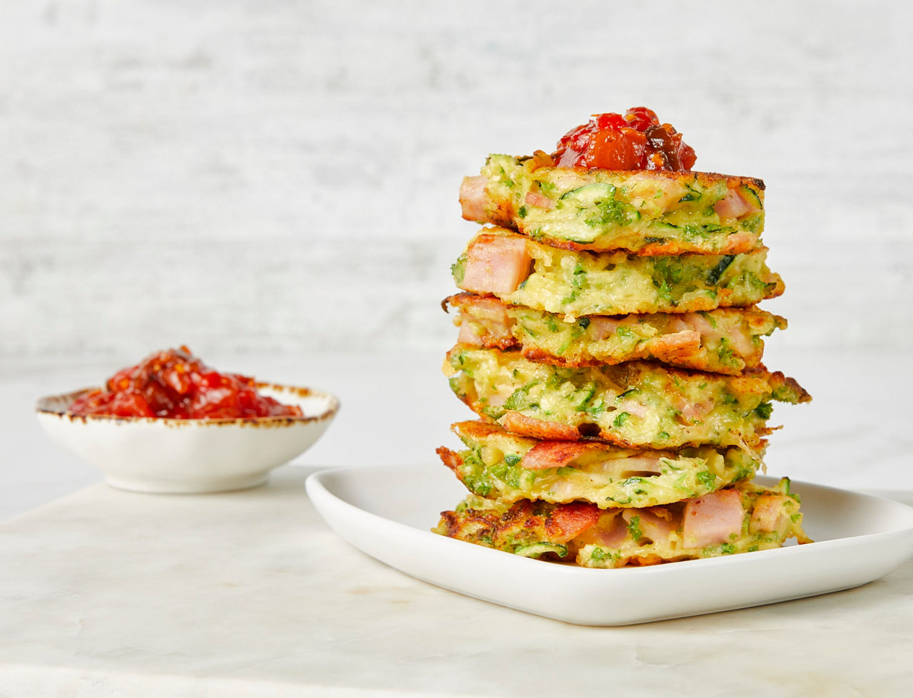 Photo of Leftovers Ham & Courgette Fritters