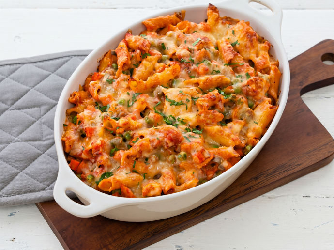 Macro Chicken & Pasta Bake