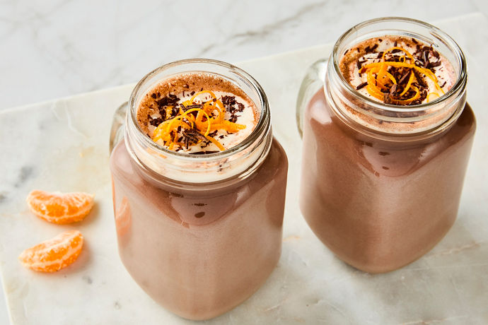 Mandarin Hot Chocolate